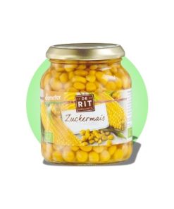 Zuckermais 340g Glas (230g) Bio