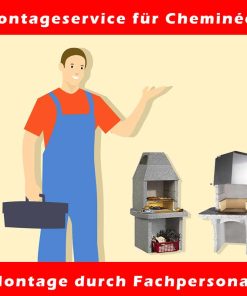 Montage und Lieferung Cheminées – Montage durch Fachpersonal